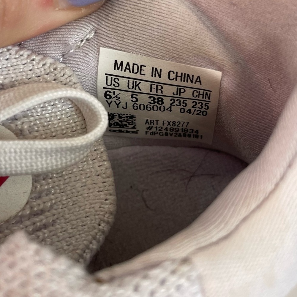 Adidas Ultraboost 20 Purple Tint Sneakers - Picture 4 of 5